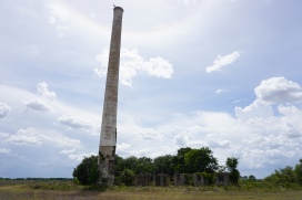 Smoke Stack and Power Plant Remains